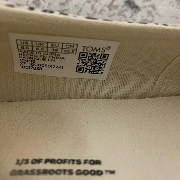 TOMS - WOMENS ALPARGATA PLATFORM ROPE ESPADRILLE Slip on Leopard Size 8.5 - Picture 7 of 9